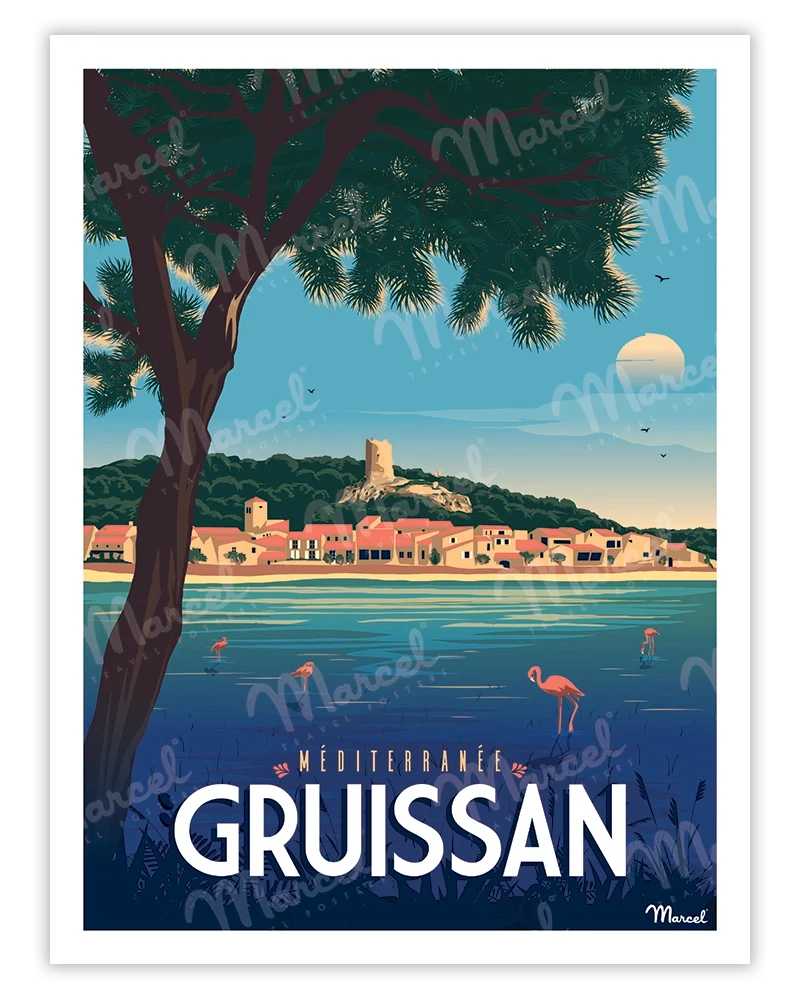 Affiche GRUISSAN