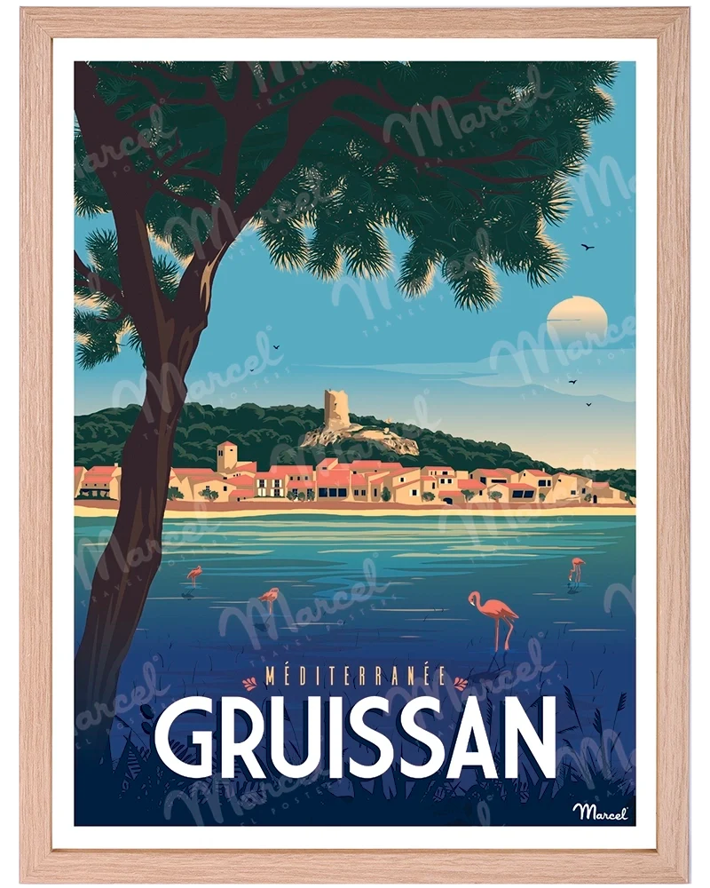 Affiche GRUISSAN