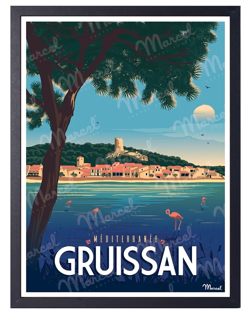 Affiche GRUISSAN