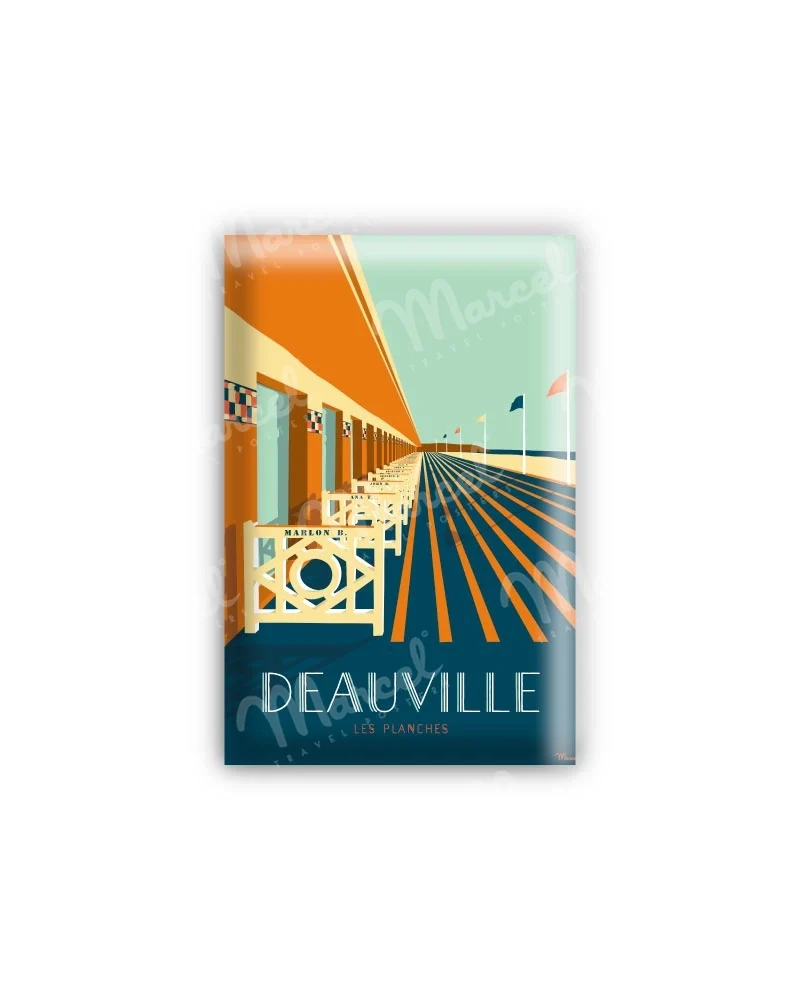 Magnet DEAUVILLE "Les Planches"