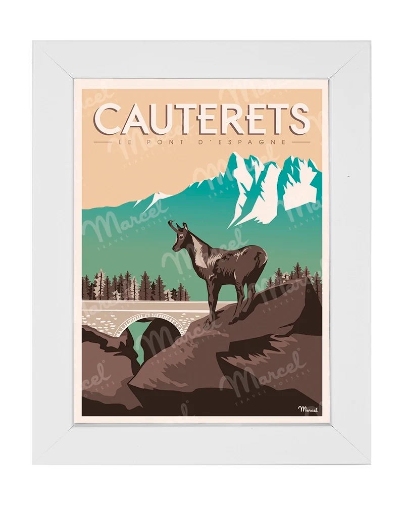 Carte Postale CAUTERETS "Le Pont d'Espagne"