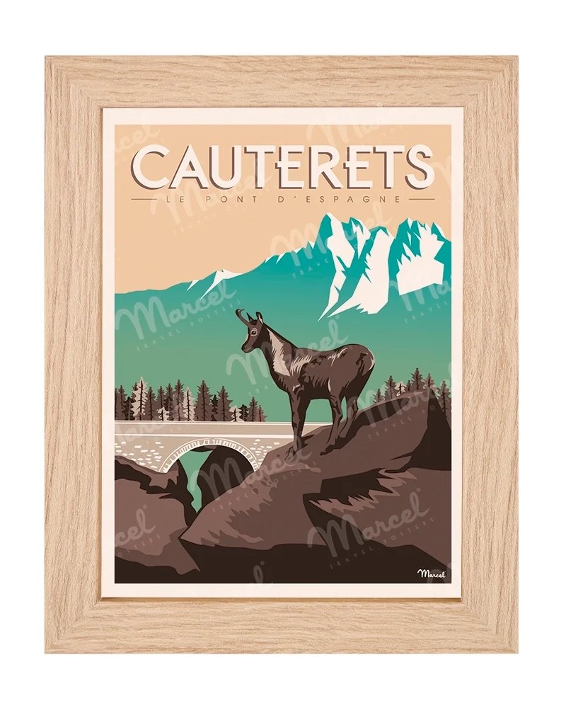 Carte Postale CAUTERETS "Le Pont d'Espagne"