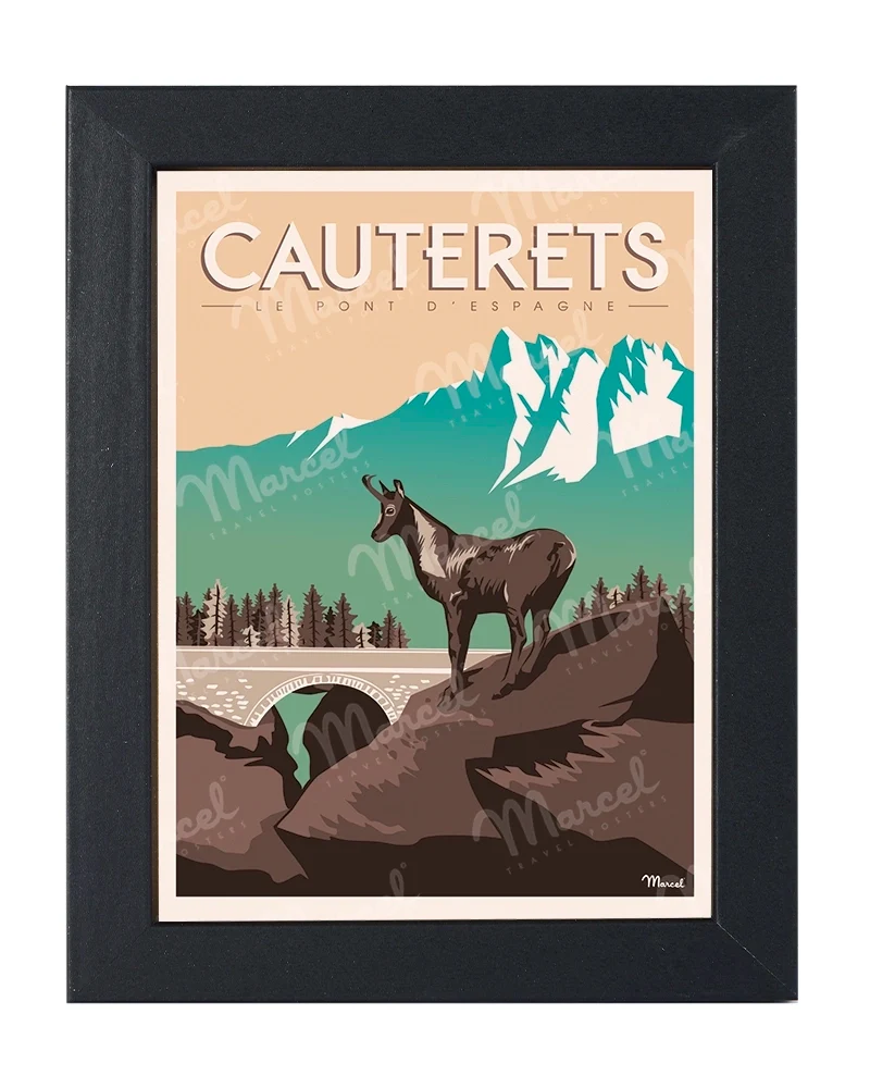 Carte Postale CAUTERETS "Le Pont d'Espagne"
