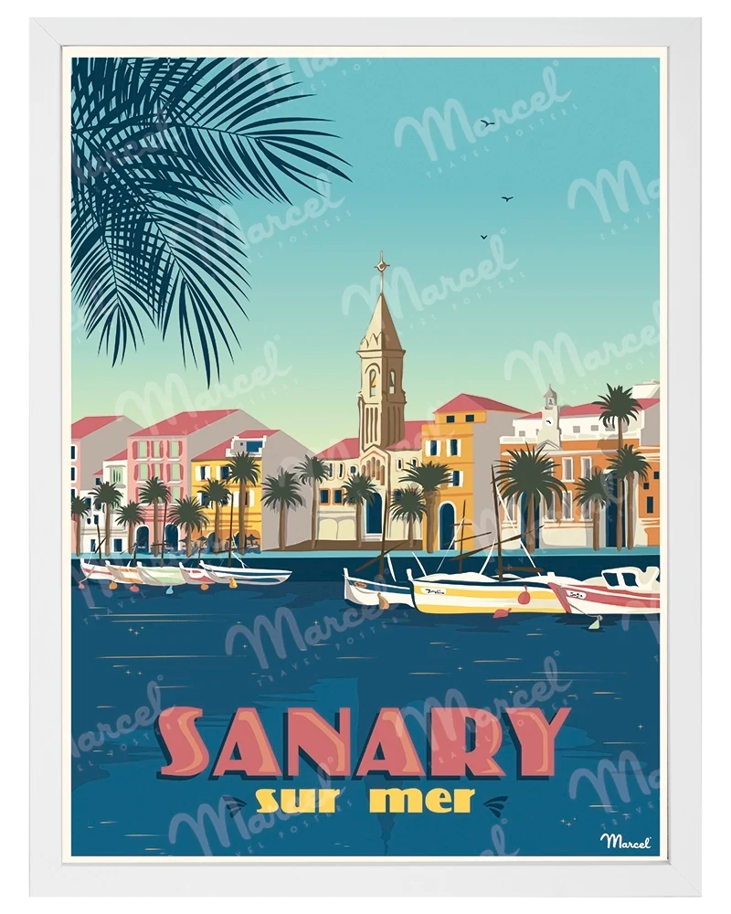 Affiche SANARY-SUR-MER