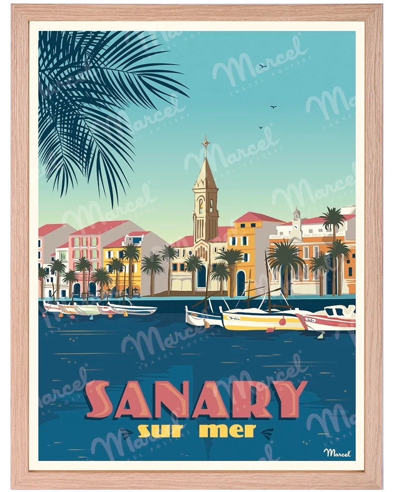 Affiche SANARY-SUR-MER