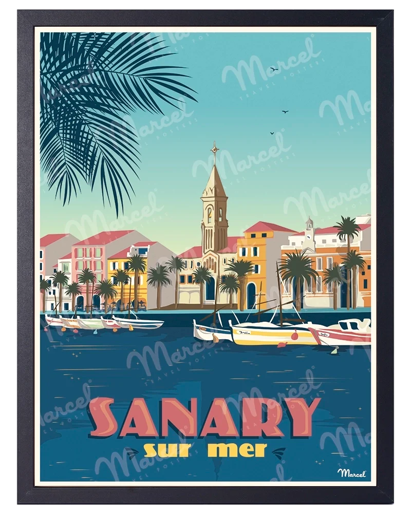 Affiche SANARY-SUR-MER