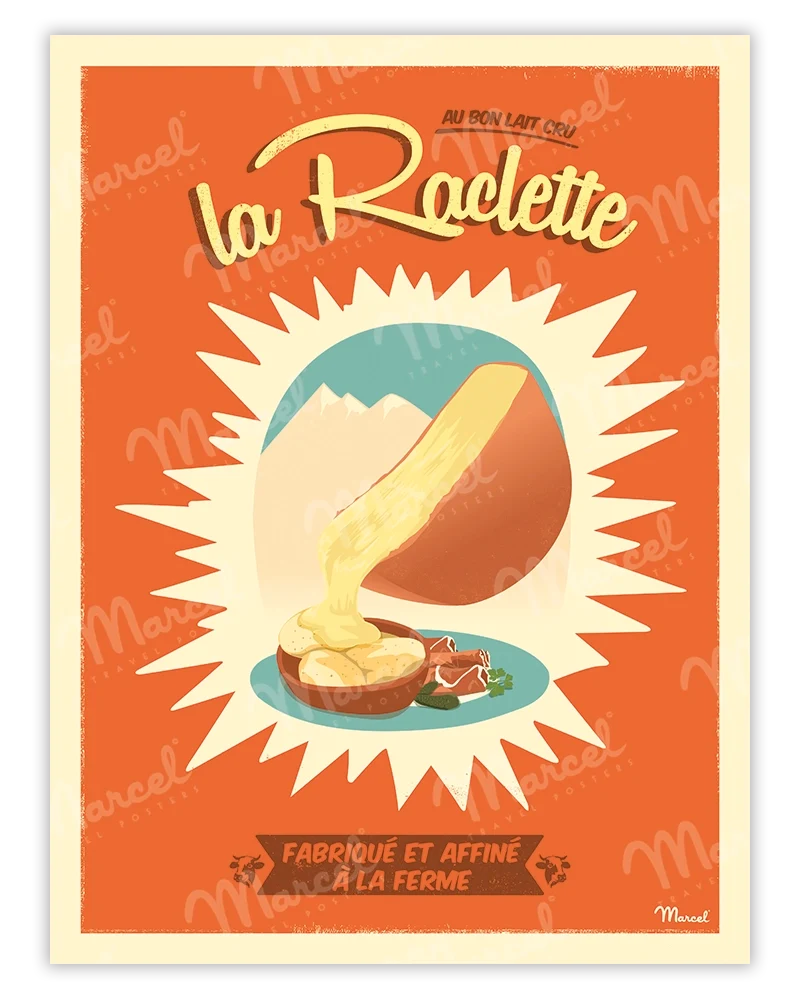 Affiche "La Raclette"