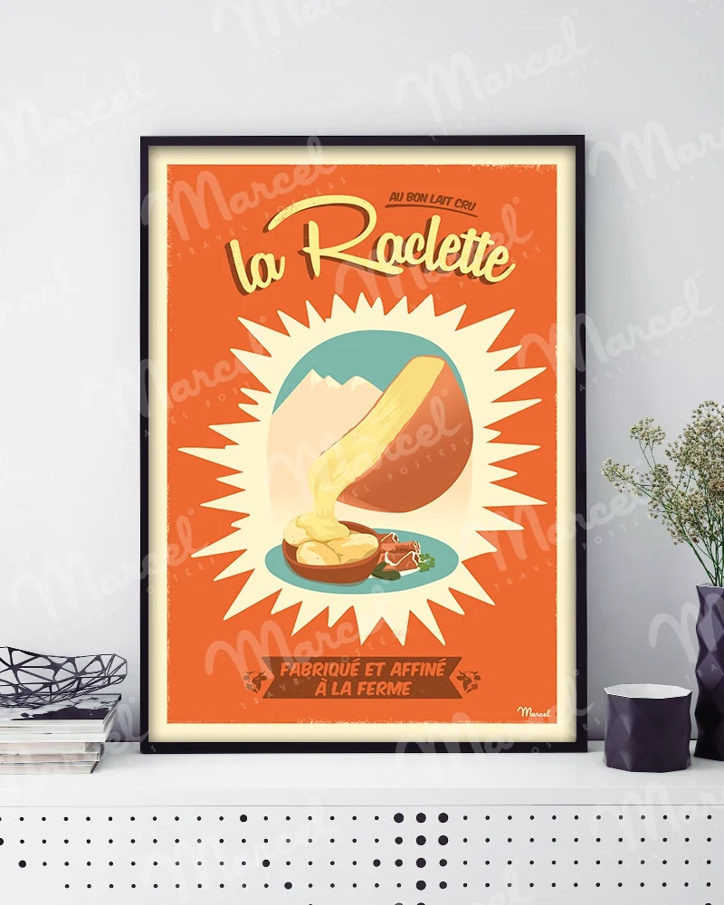 Affiche "La Raclette"