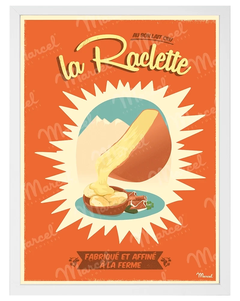 Affiche "La Raclette"