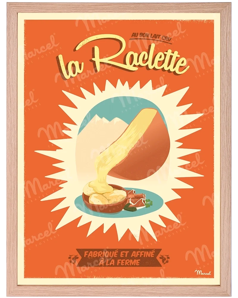 Affiche "La Raclette"