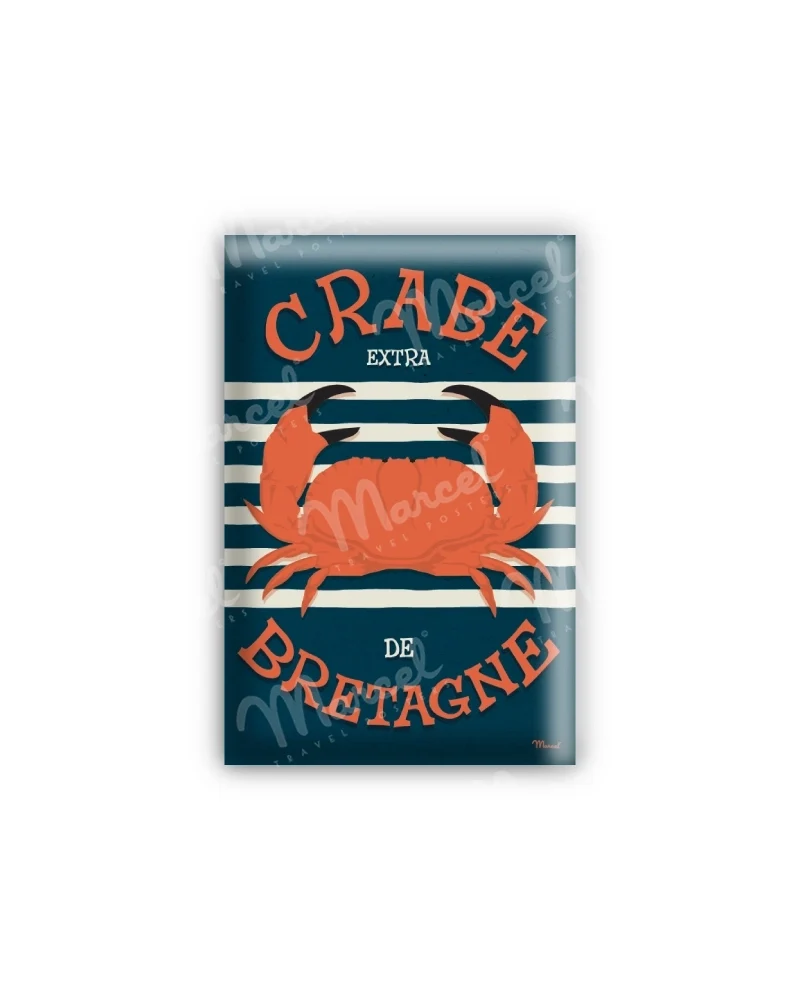 Magnet "Crabe de BRETAGNE"