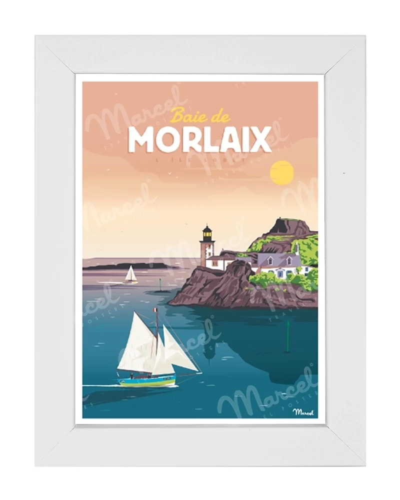 Carte Postale BAIE DE MORLAIX