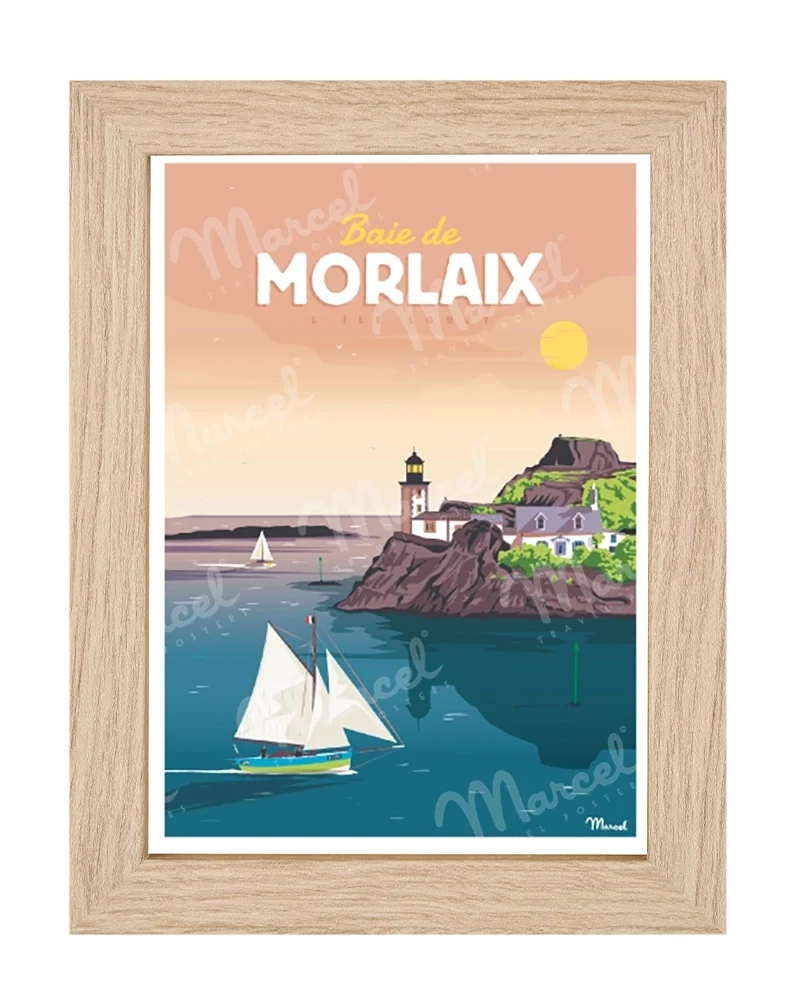 Carte Postale BAIE DE MORLAIX