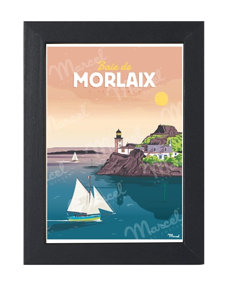 Carte Postale BAIE DE MORLAIX