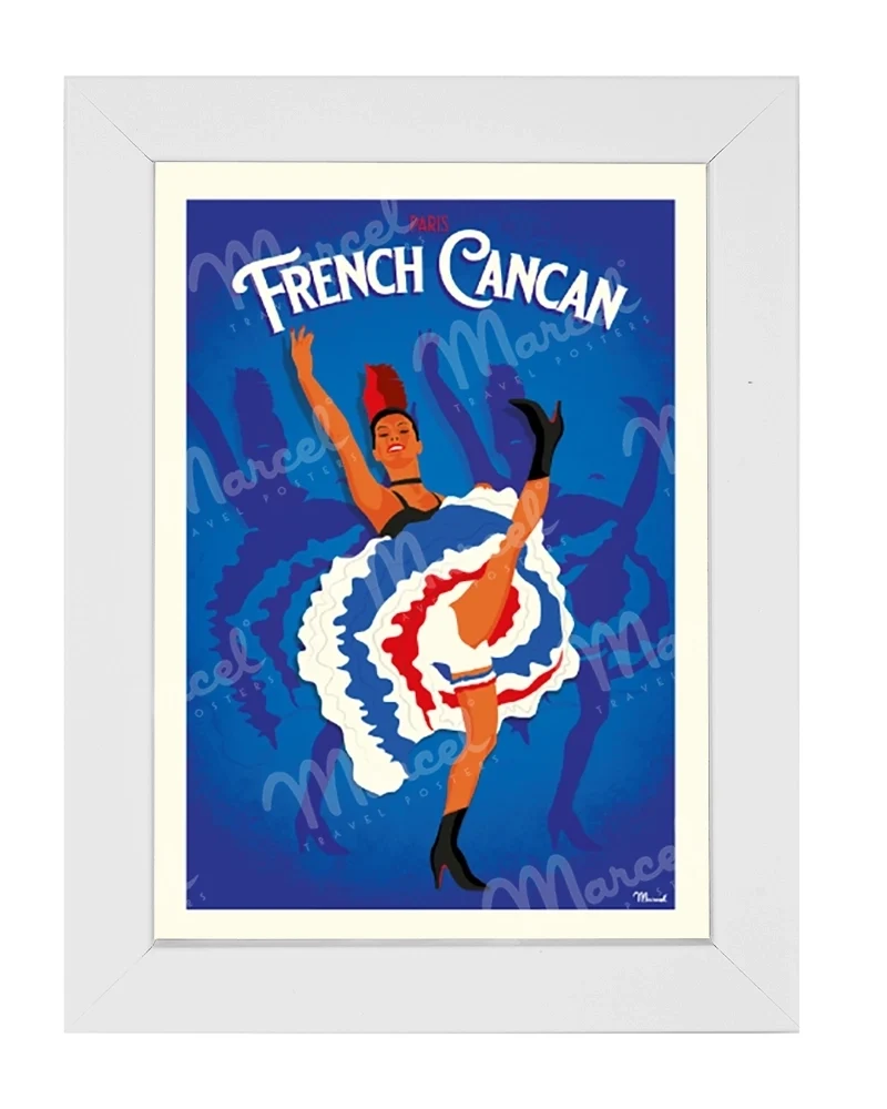 Carte Postale PARIS "French Cancan"