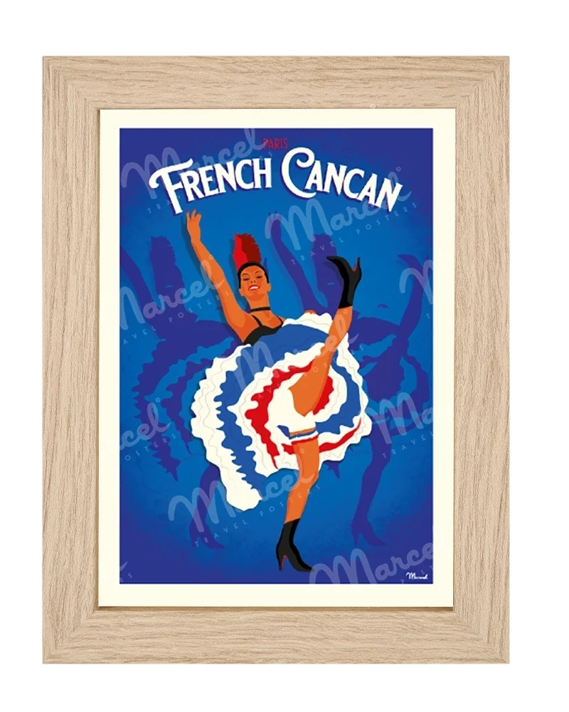 Carte Postale PARIS "French Cancan"