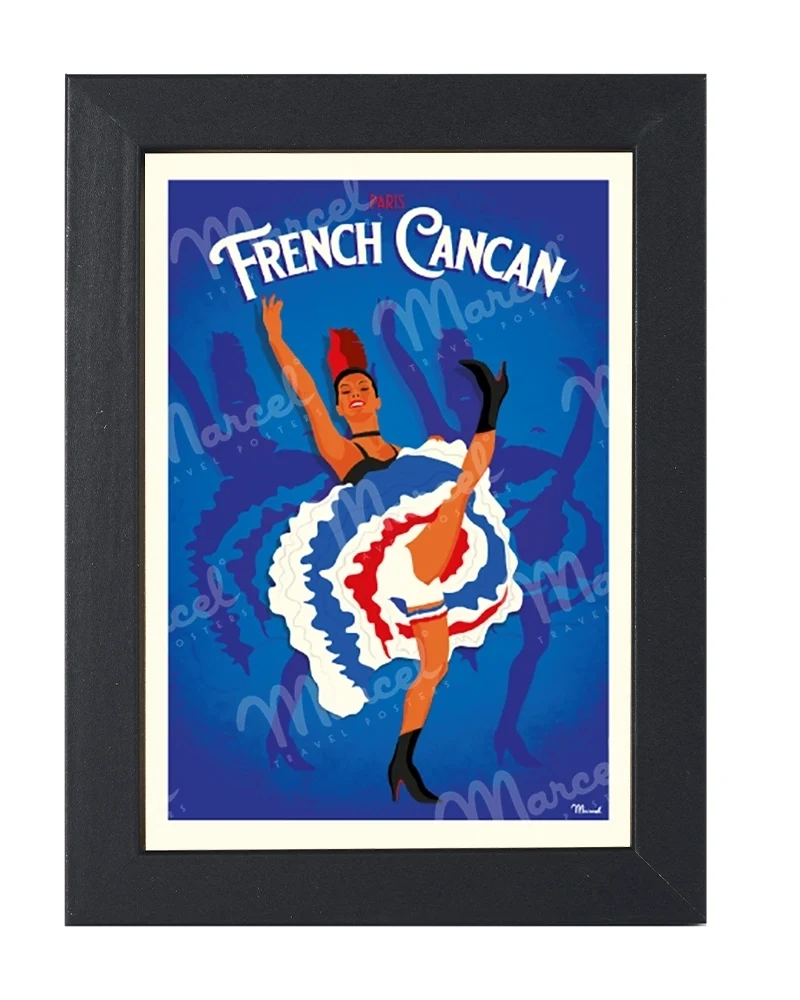 Carte Postale PARIS "French Cancan"