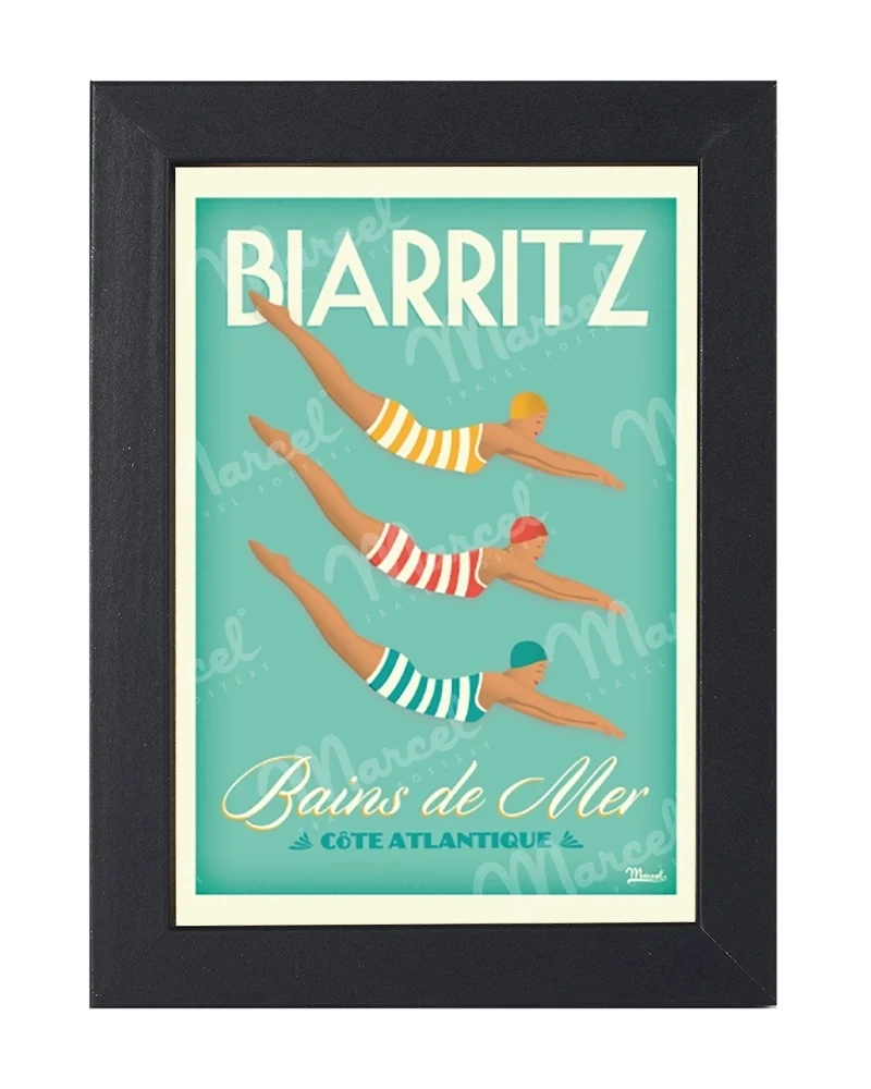 Carte Postale BIARRITZ "Bains de Mer"