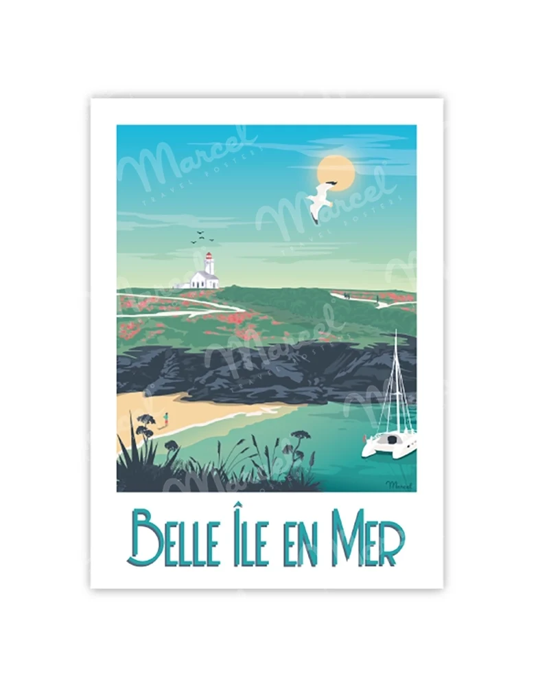 Carte Postale BELLE-ÎLE-EN-MER