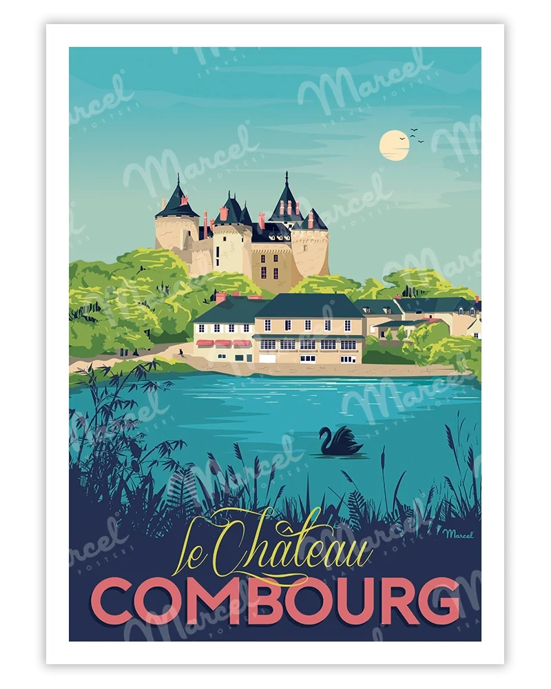 Affiche "Château de COMBOURG"