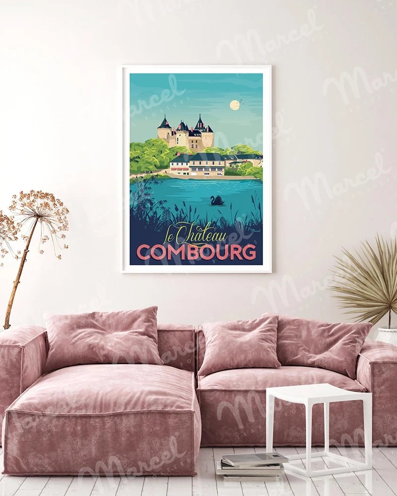 Affiche "Château de COMBOURG"