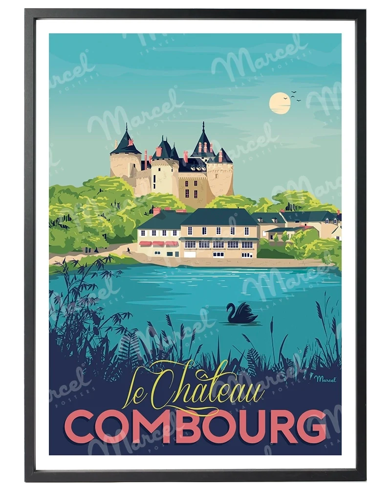 Affiche "Château de COMBOURG"