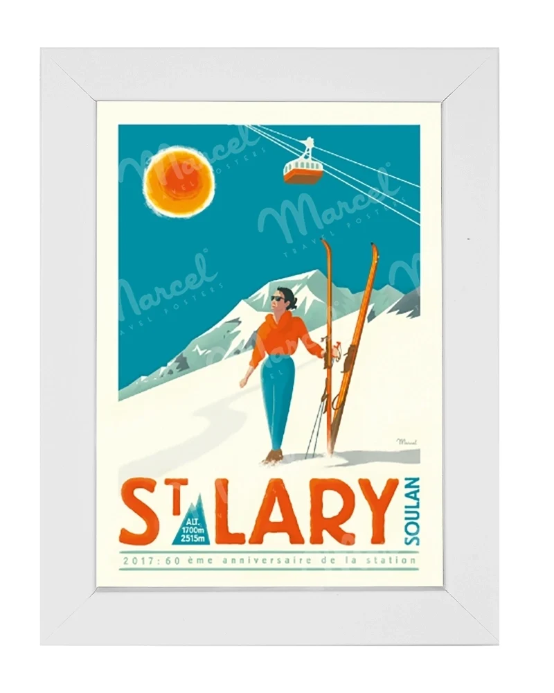Carte Postale SAINT-LARY "60ème Anniversaire"