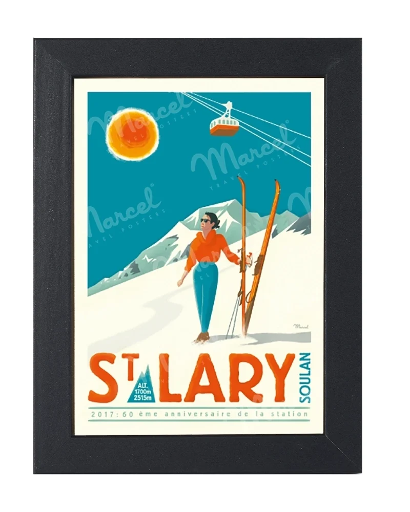 Carte Postale SAINT-LARY "60ème Anniversaire"