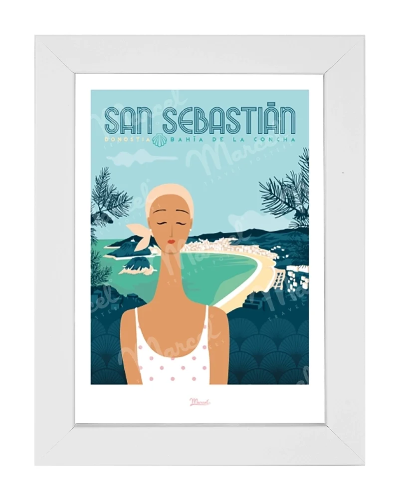 Carte Postale SAN SEBASTIAN "Bahía de la Concha"