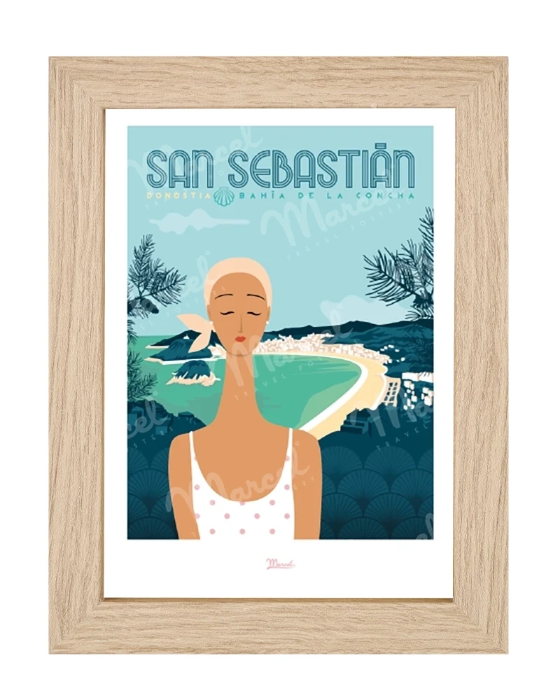 Carte Postale SAN SEBASTIAN "Bahía de la Concha"
