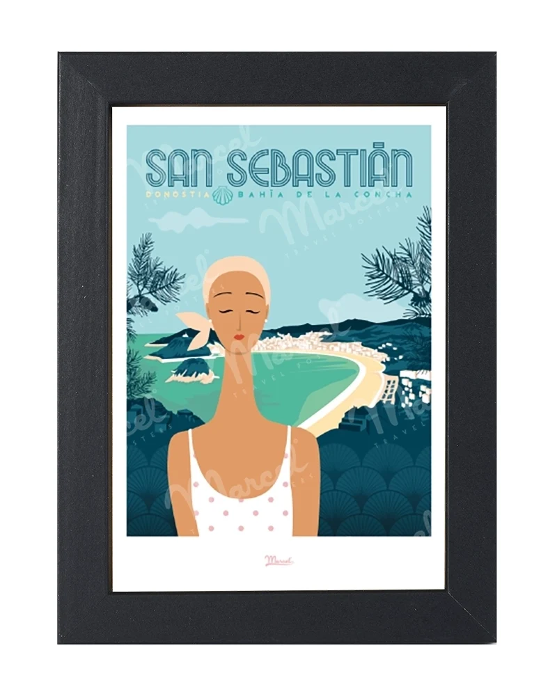 Carte Postale SAN SEBASTIAN "Bahía de la Concha"