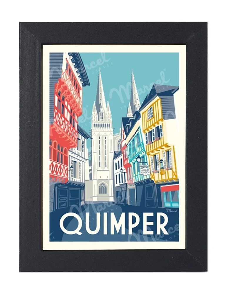 Carte Postale QUIMPER "Rue Kéréon"