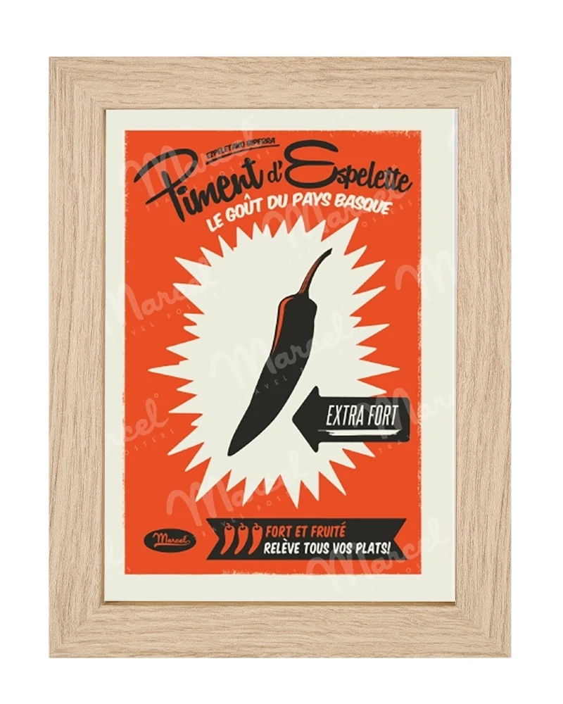 Carte Postale "Piment d'ESPELETTE"