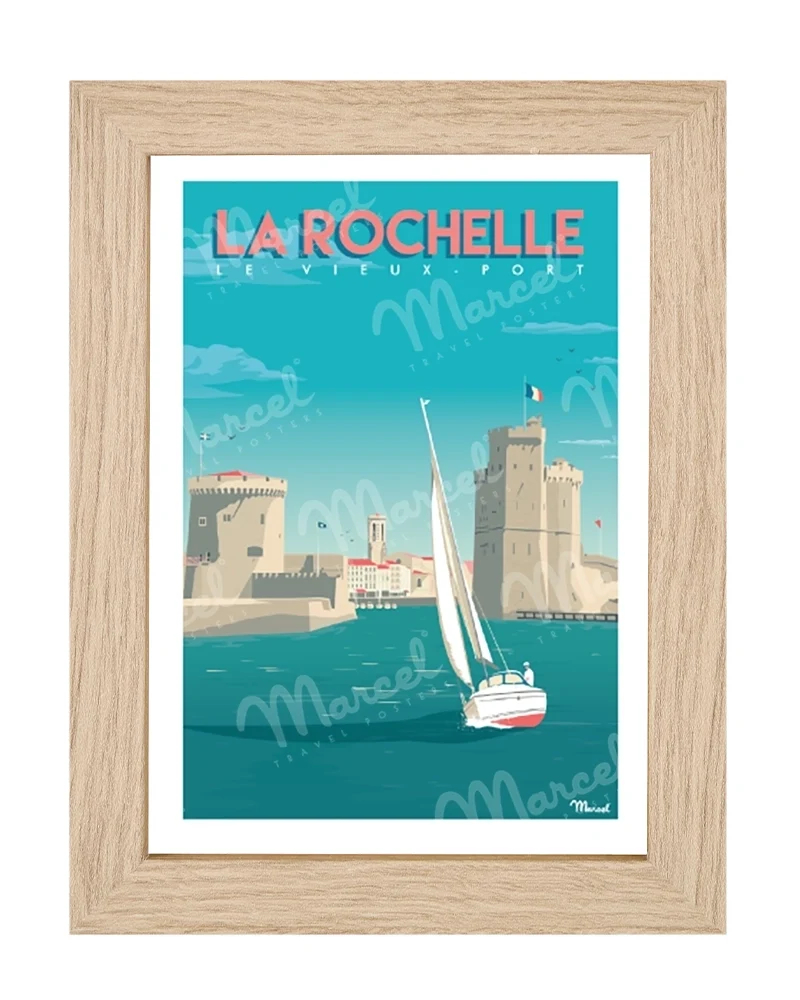 Carte Postale LA ROCHELLE "Vieux-Port"