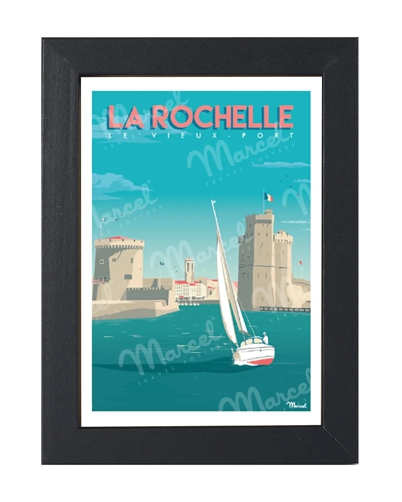 Carte Postale LA ROCHELLE "Vieux-Port"