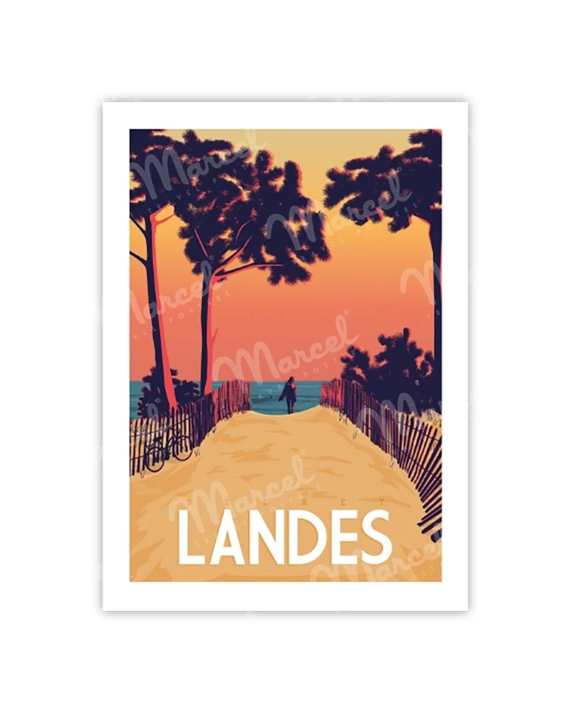 Carte Postale "Secret LANDES"