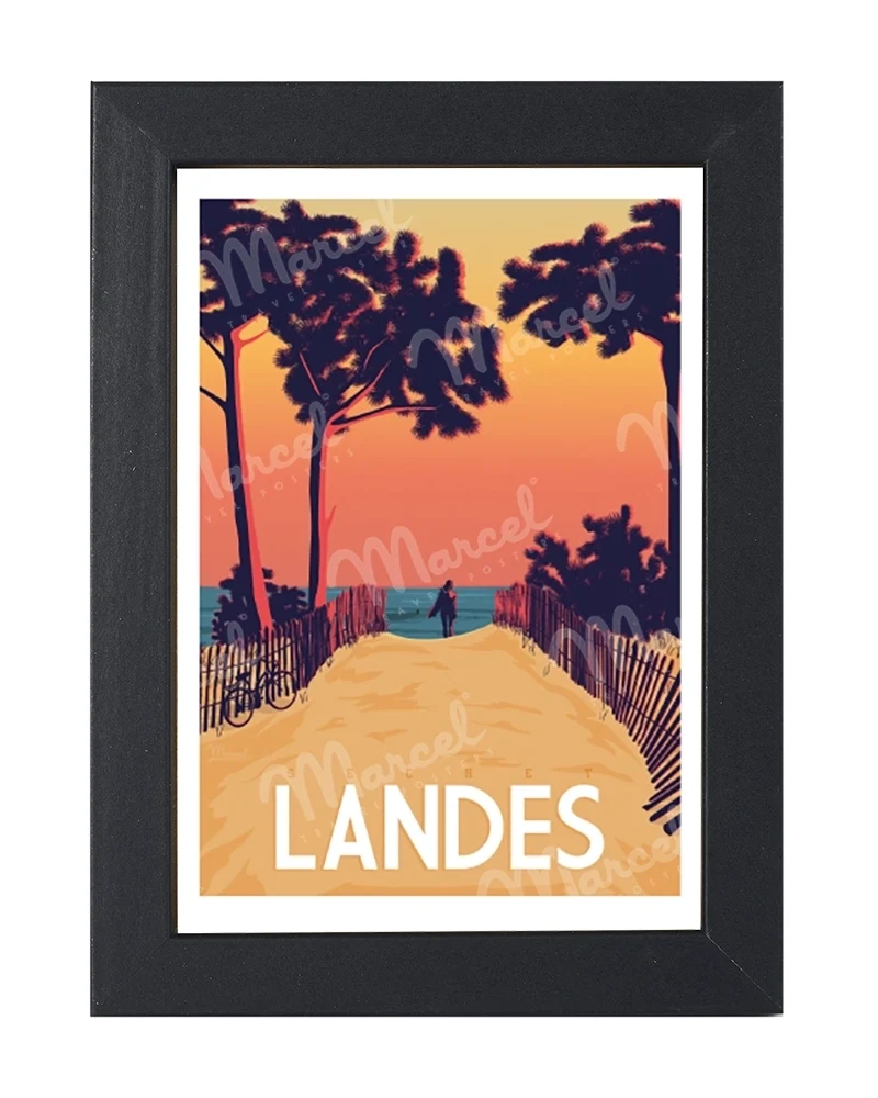 Carte Postale "Secret LANDES"