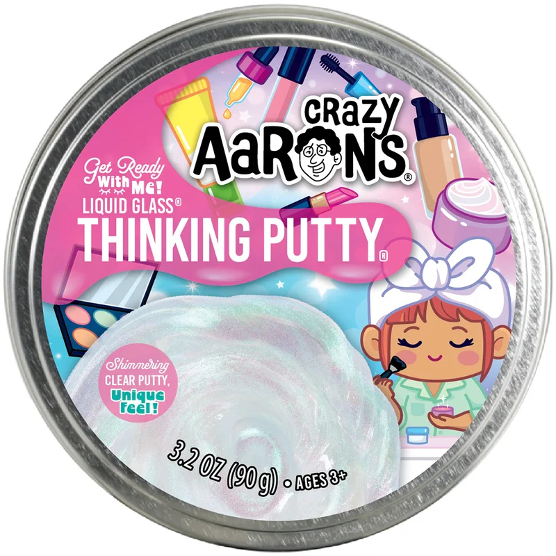 crazy aaron's pâte - get ready with me