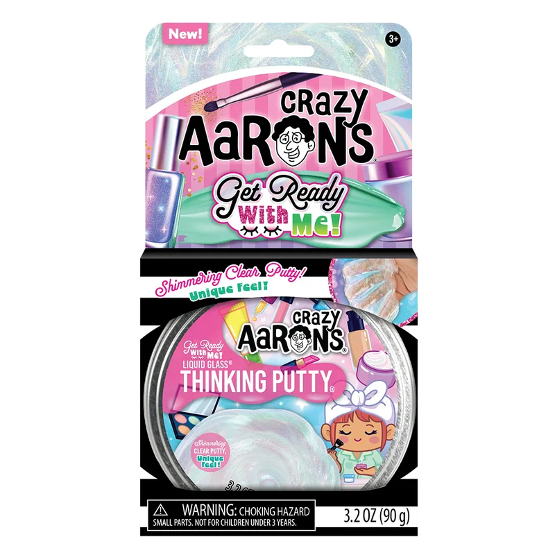 crazy aaron's pâte - get ready with me