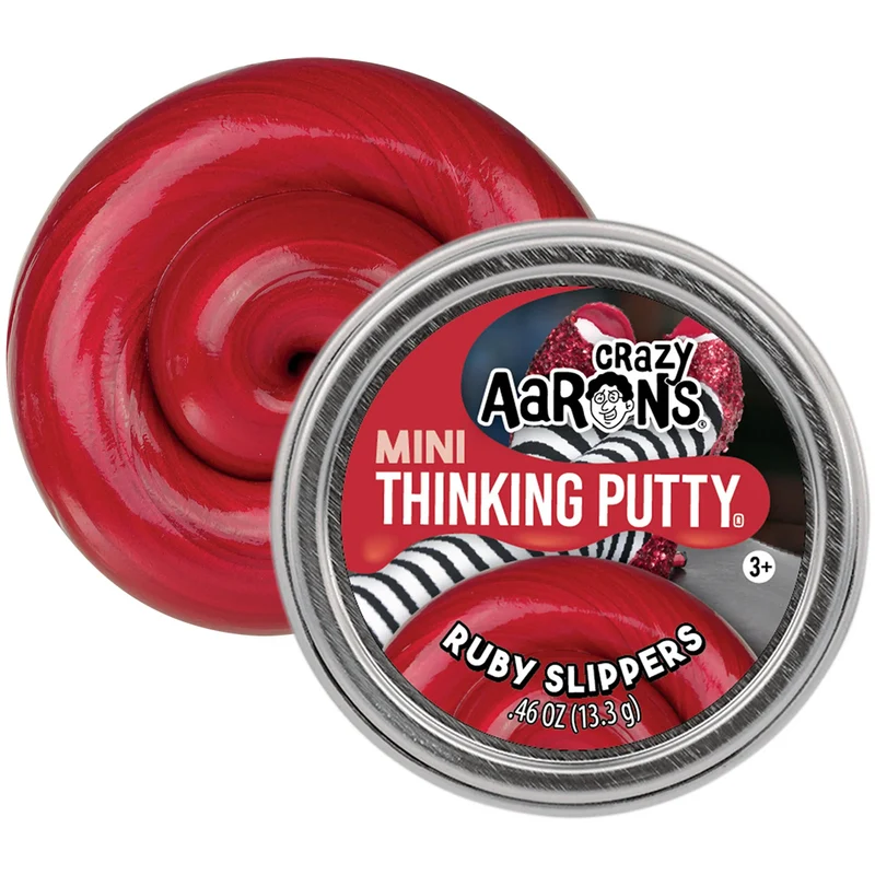 crazy aaron's putty mini- ruby slippers