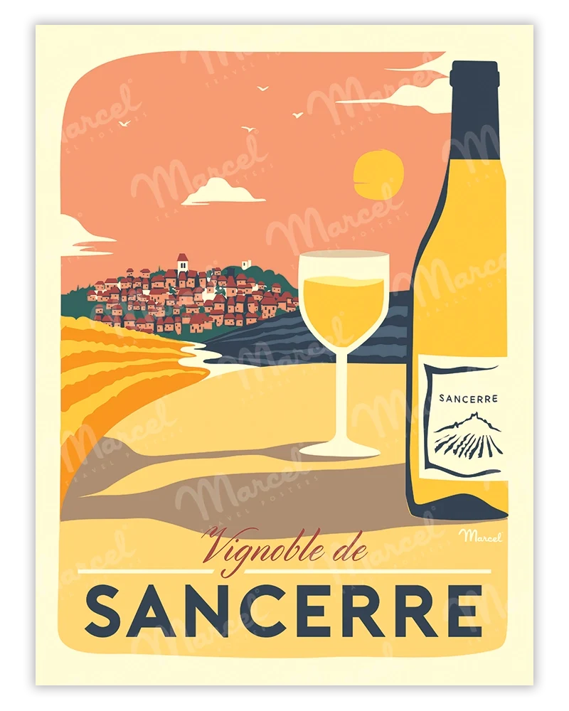 Affiche VIGNOBLE DE SANCERRE