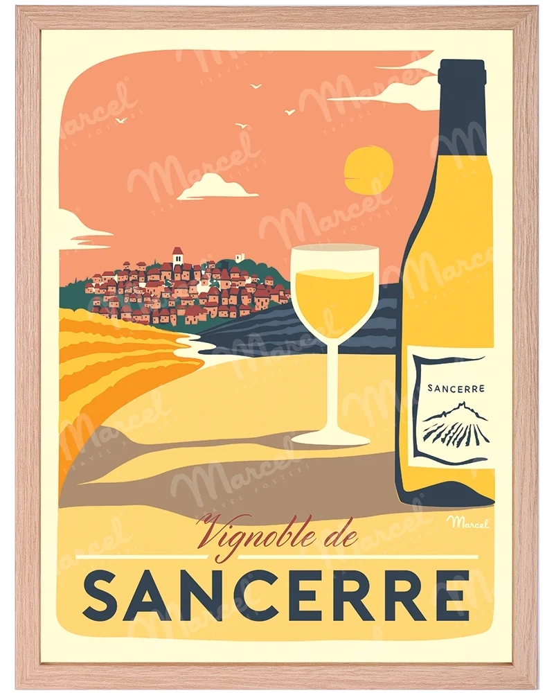 Affiche VIGNOBLE DE SANCERRE