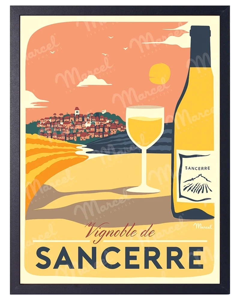 Affiche VIGNOBLE DE SANCERRE