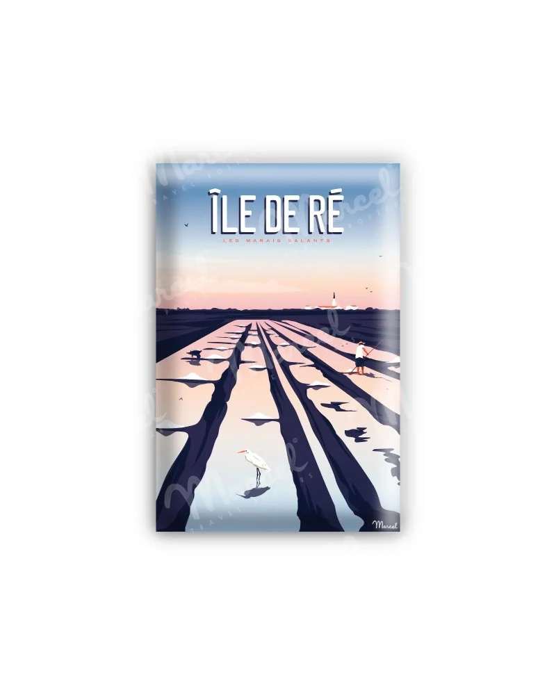 Magnet ÎLE DE RÉ ''Marais Salants''
