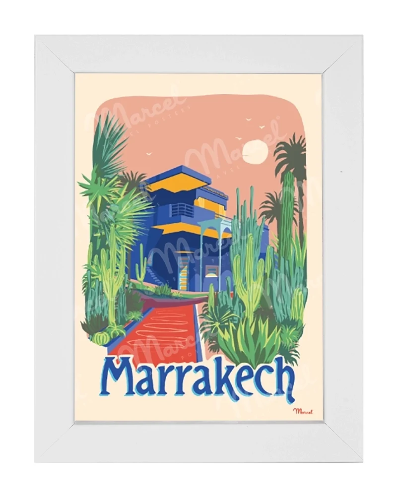 Carte Postale MARRAKECH "Le Jardin Majorelle"