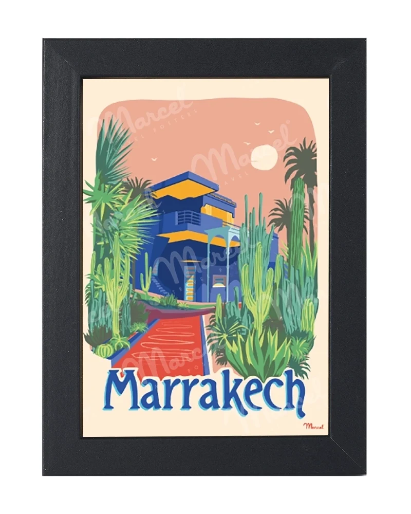 Carte Postale MARRAKECH "Le Jardin Majorelle"
