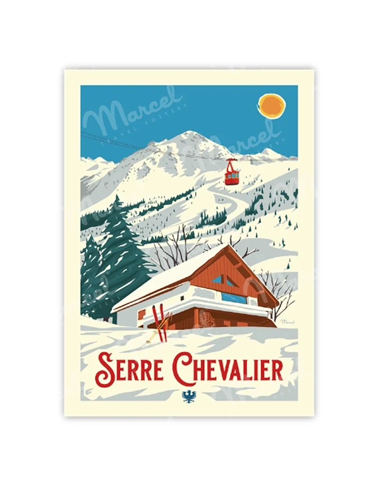 Carte Postale SERRE-CHEVALIER "Le Chalet"