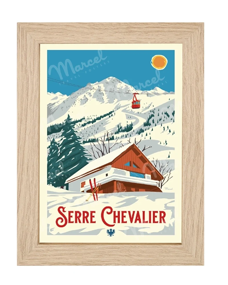 Carte Postale SERRE-CHEVALIER "Le Chalet"