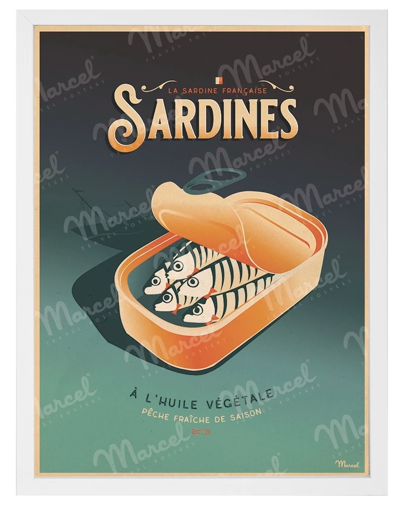 Affiche "Les Sardines"