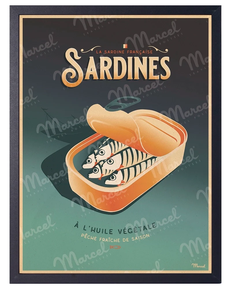 Affiche "Les Sardines"
